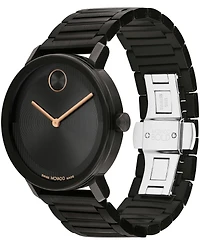 Movado Men's Bold Evolution 2.0 Swiss Quartz Ionic Plated Steel Watch 40mm
