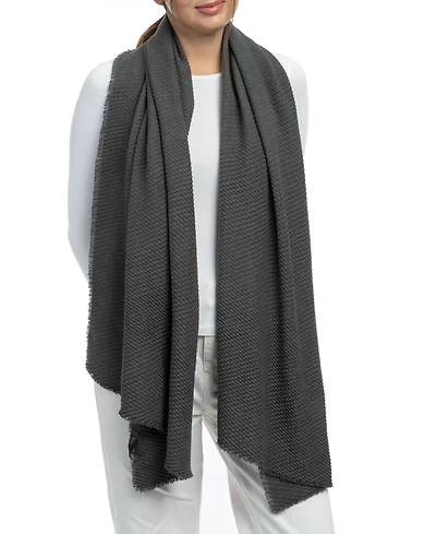 Vince Camuto Diamond Pleated Super Soft Scarf