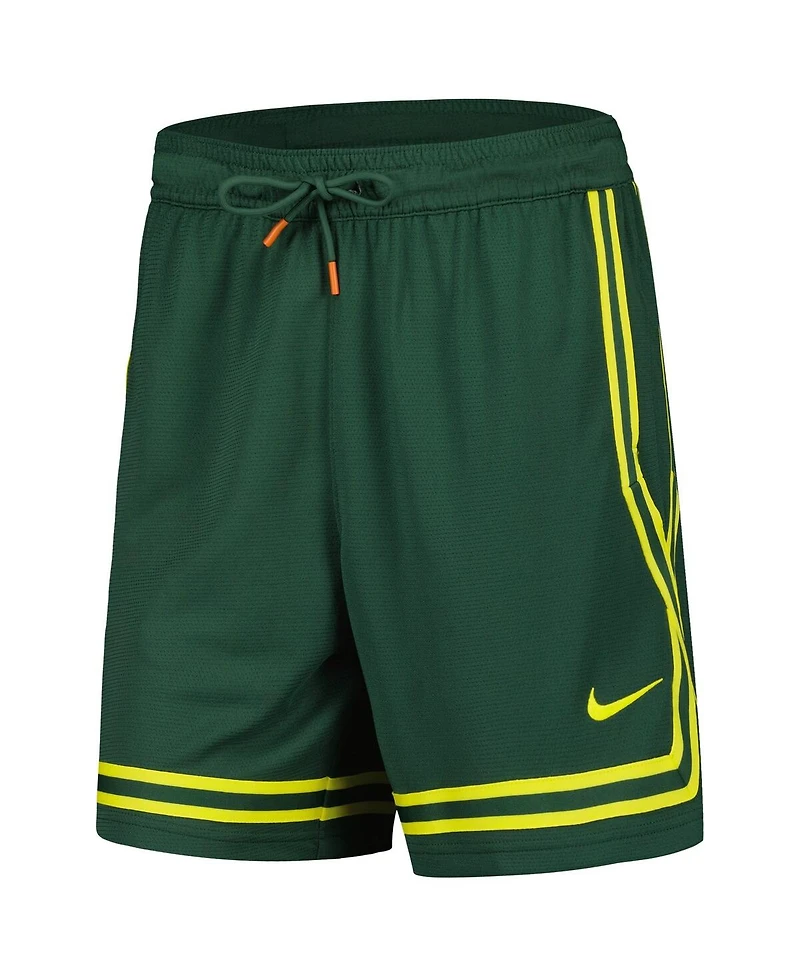 Women's Nike Hunter Green Wnba Logowoman Team 13 Crossover Performance Shorts