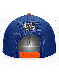 Men's Fanatics Royal, Orange New York Islanders Authentic Pro Alternate Logo Snapback Hat