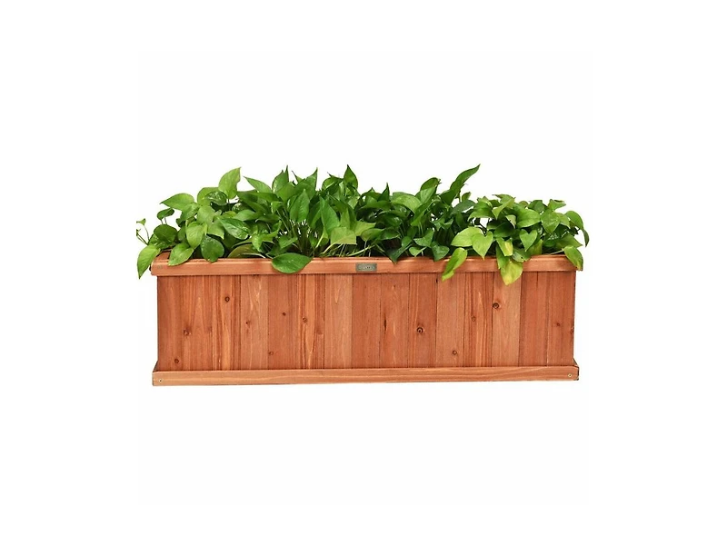 Wooden Decorative Planter Box for Garden Yard and Window