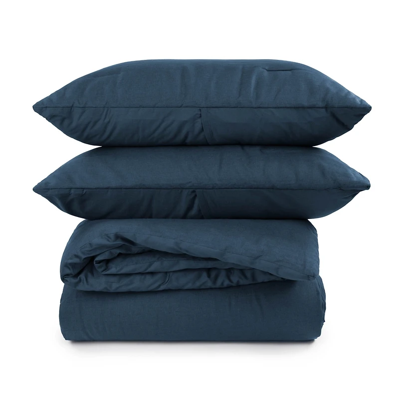 French Linen Comforter & Sham Set - Twin/Twin Xl