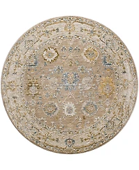 Surya Reina Ren-2308 5'3" x 5'3" Round Area Rug