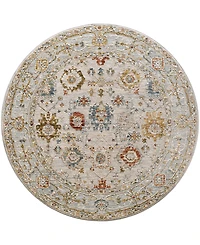 Surya Reina Ren- 5'3" x 5'3" Round Area Rug