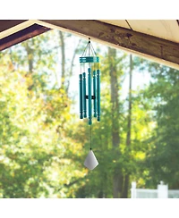 36" Long Tuned Traditional Turquoise Wind Chime