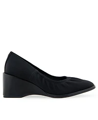 Aerosoles Airlie Dress-Pump-Wedge - Black Stretch