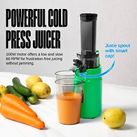 Essential Ginnie Juicer, Compact & Slow, Nutrient Dense