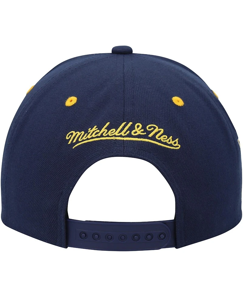 Men's Mitchell & Ness Navy St. Louis Blues Lofi Pro Snapback Hat