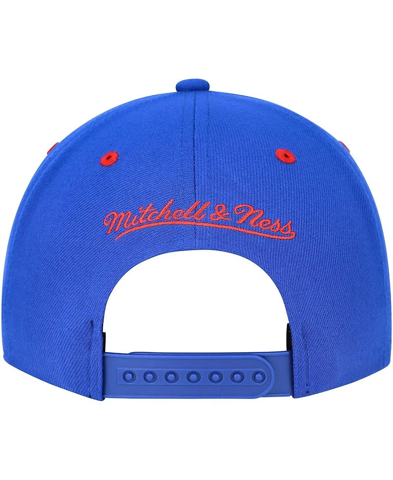 Men's Mitchell & Ness Blue Washington Capitals Lofi Pro Snapback Hat