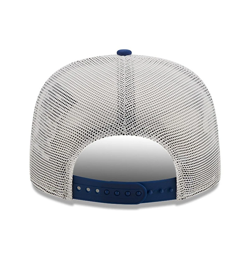 Men's New Era Royal, White Trackhouse Racing Golfer Snapback Adjustable Hat