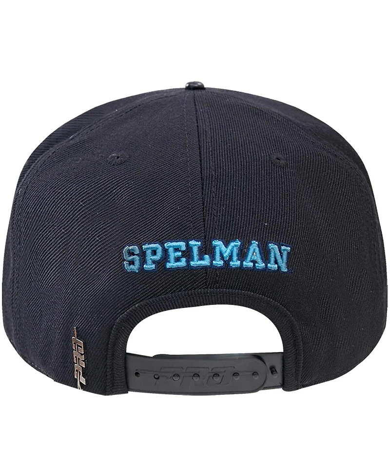 Men's Pro Standard Black Spelman College Jaguars Arch Over Logo Evergreen Snapback Hat