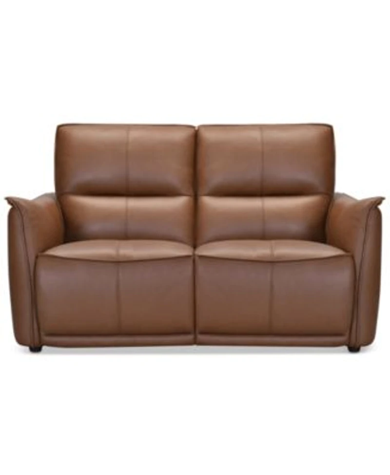 Polner Leather Sofa Collection Created For Macys