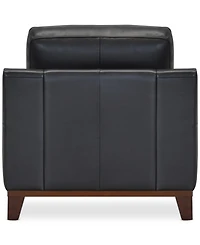 Jeddo 41" Leather Chair, Created for Macy's