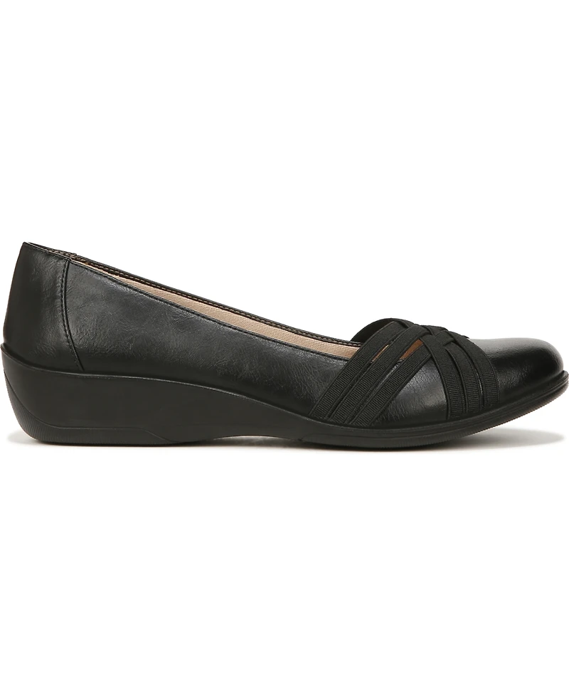 LifeStride Women's Incredible 2 Slip On Ballet Flats