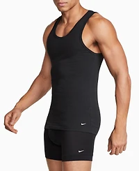 Nike Men's Slim-Fit 2-Pack Essential Stretch Tank Undershirts
