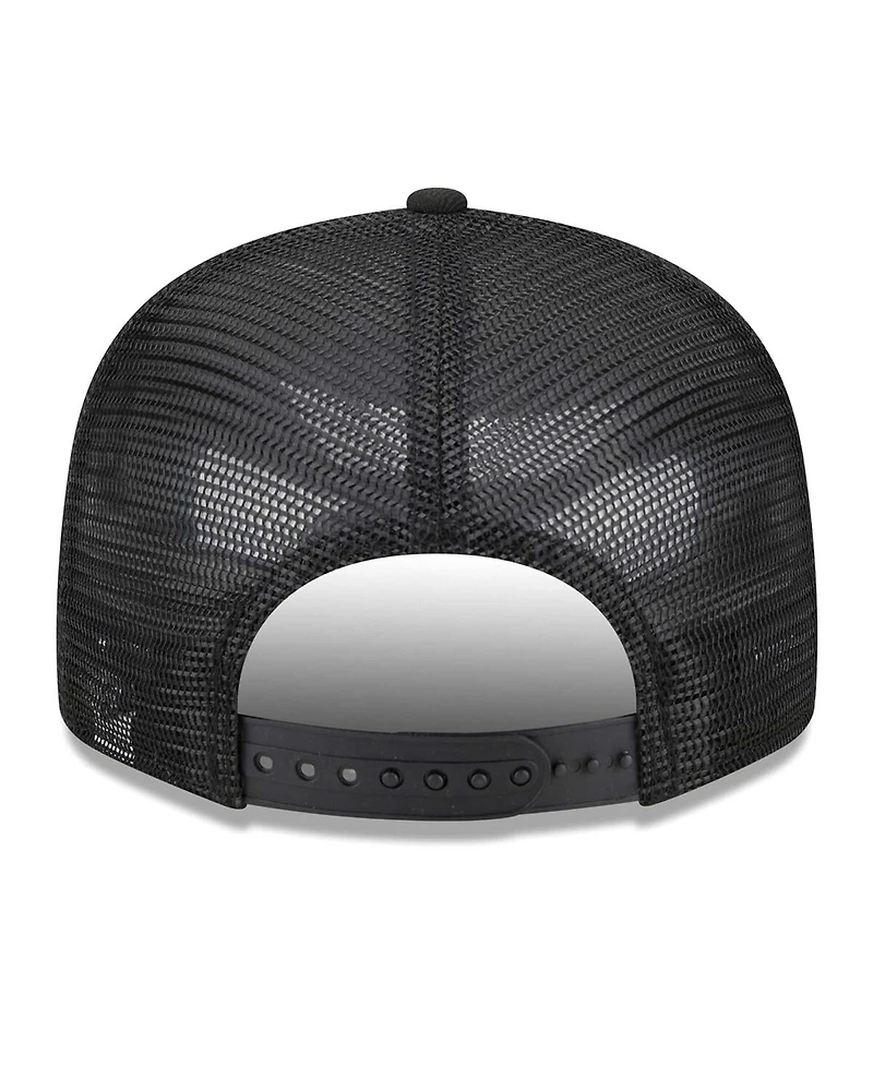 Men's New Era Black The Jetsons George Jetson Trucker 9FIFTY Snapback Hat