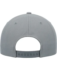 Men's Zephyr Gray Atlanta United Fc Logo Snapback Hat