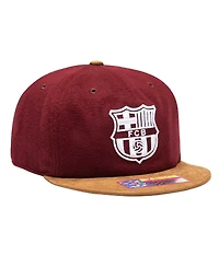 Men's Burgundy Barcelona Lafayette Snapback Hat