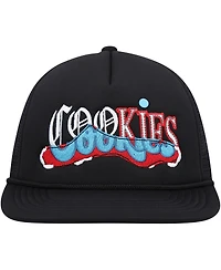 Men's Cookies Black Upper Echelon Trucker Snapback Hat