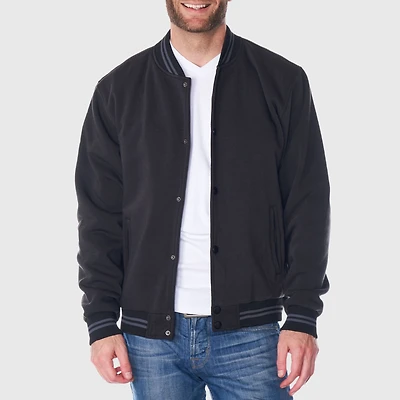 Alpine Swiss Men's Tyler Varsity Baseball Jacket Casual Letterman Bomber