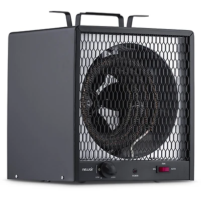 Newair Portable 240v Electric Garage Heater, 600 sq. ft. with 6-Foot Cord Wrap and Carrying Handle, Perfect for Garages, Workshops and More