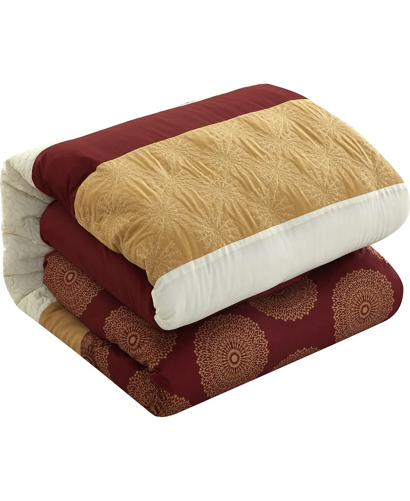 Stratford Park Dante 10-Piece Comforter Set, Queen
