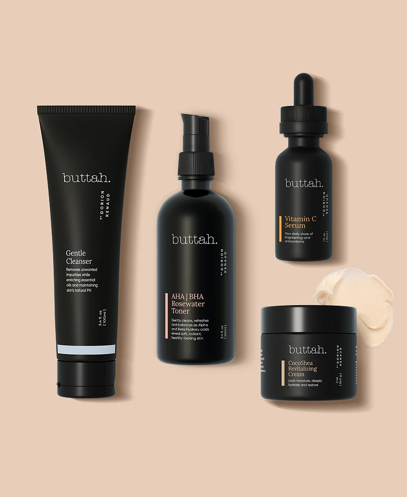Buttah Skin 4-Pc. Supreme Skincare Set featuring CocoShea Cream