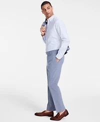 Kenneth Cole Reaction Men's Slim-Fit Mini-Houndstooth Suit