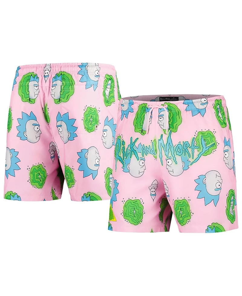 Men's Freeze Max Pink Rick And Morty Shorts