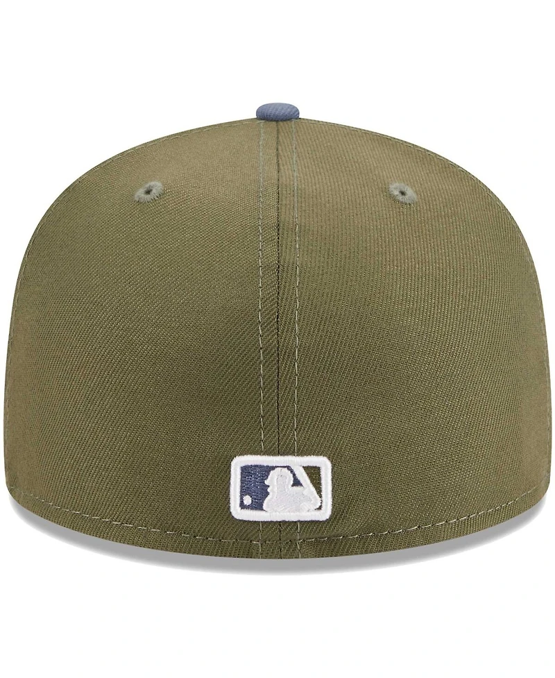 Men's New Era Olive, Blue Chicago White Sox 59FIFTY Fitted Hat