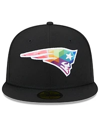 Men's New Era Black New England Patriots 2023 Nfl Crucial Catch 59FIFTY Fitted Hat