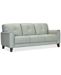 Closeout! Ashlinn 84" Pastel Leather Sofa, Created for Macy's