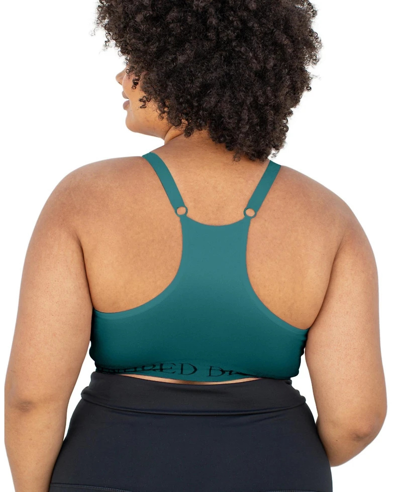 Kindred Bravely Plus Size Busty Sublime Hands-Free Pumping & Nursing Sports Bra Fits 42E-46I