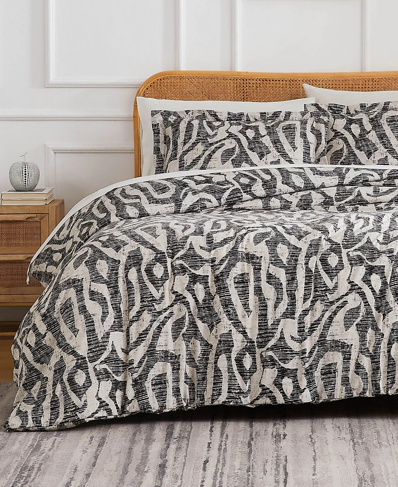 Southshore Fine Linens Khari Microfiber 2 Piece Duvet Cover Set, Twin