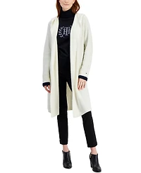 Tommy Hilfiger Women's Hooded Kimono Open Cardigan