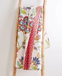 Levtex Clementine Spring Reversible Quilted Throw, 50" x 60"