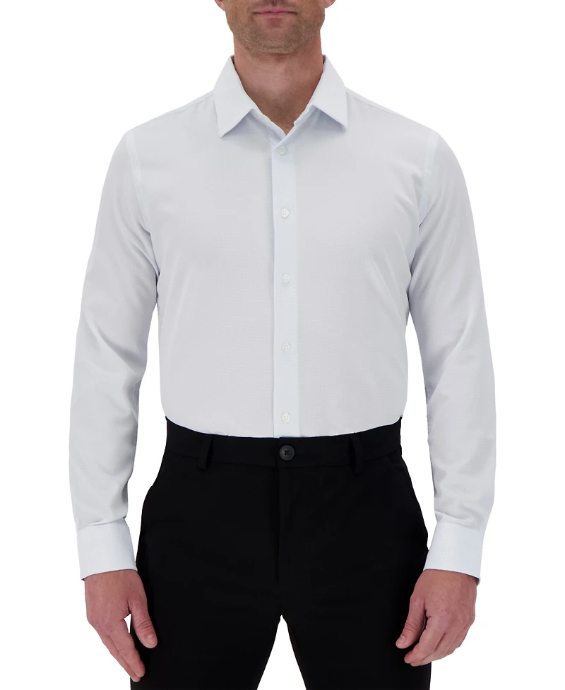 Report Collection Men's Slim-Fit Circle-Print Shirt