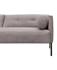 Armen Living Michalina 84" Polyester with Metal Legs Sofa