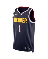 Men's and Women's Nike Michael Porter Jr. Navy Denver Nuggets Swingman Jersey - Association Edition