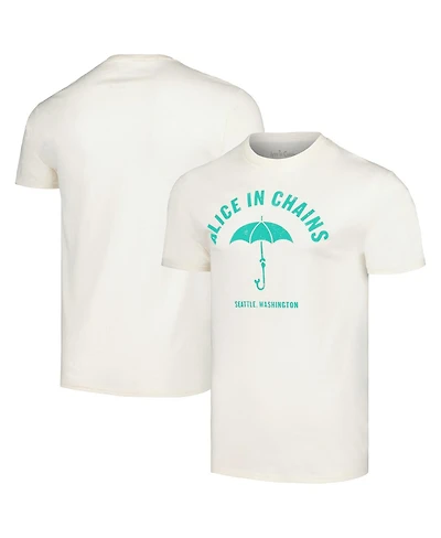 Men's Cream Alice Chains Umbrella T-shirt