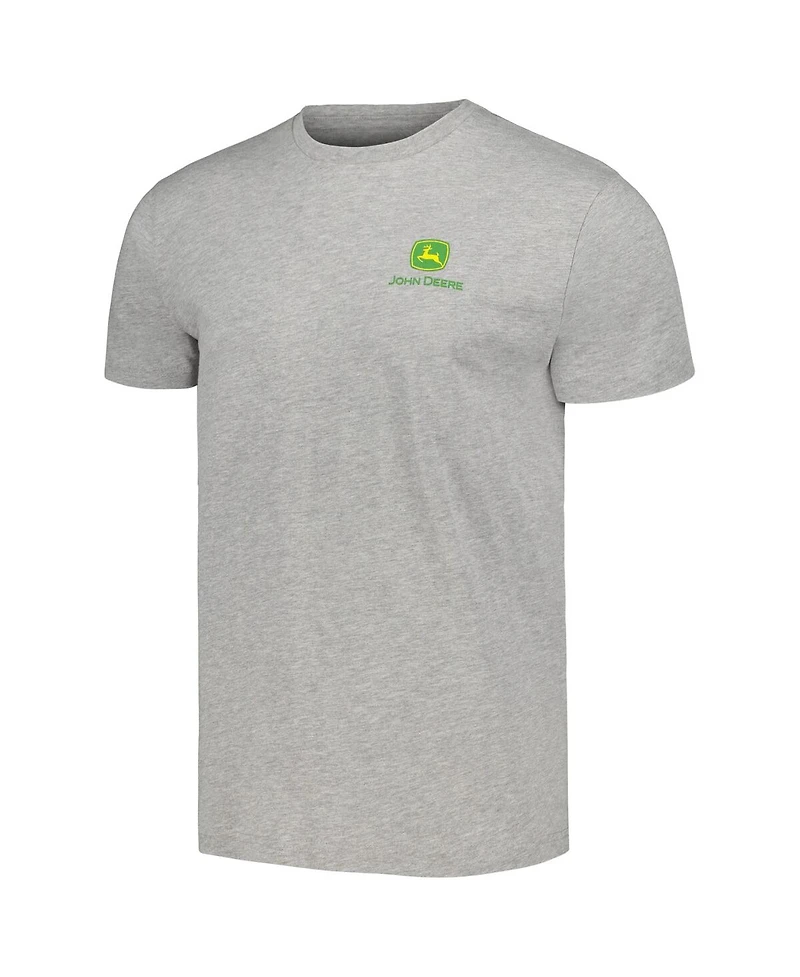 Men's and Women's Top of the World Heather Gray John Deere Classic Trademark History T-shirt