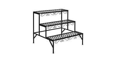 3 Tiers Metal Decorative Plant Stand