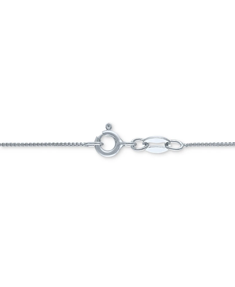 Lab Grown Diamond Cross Pendant Necklace (1/2 ct. t.w.) in Sterling Silver, 16" + 2" extender