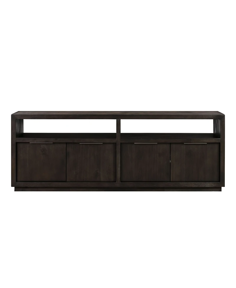 Tivie 74" Wood Entertainment Console