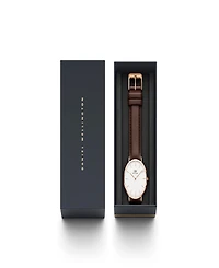 Daniel Wellington Men's Classic Brown Leather Watch 40mm