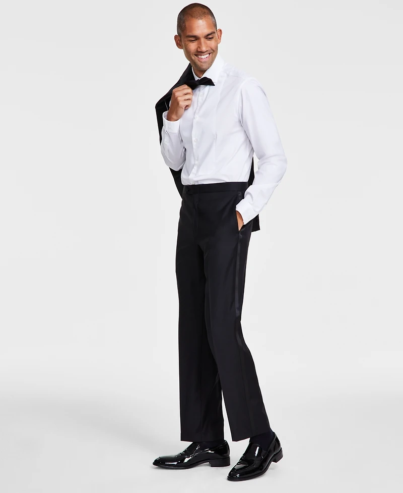 Michael Kors Men's Classic-Fit Stretch Tuxedo Pants