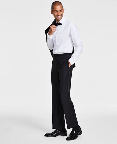 Michael Kors Men's Classic-Fit Stretch Tuxedo Pants