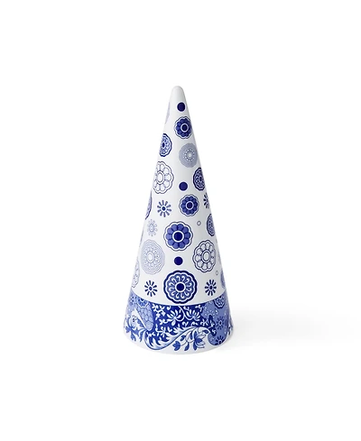 Spode Blue Italian Spokes Topiary