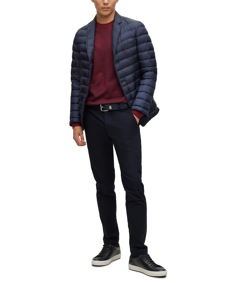 Boss by Hugo Boss Men's Two-Tone Monogram Sweater