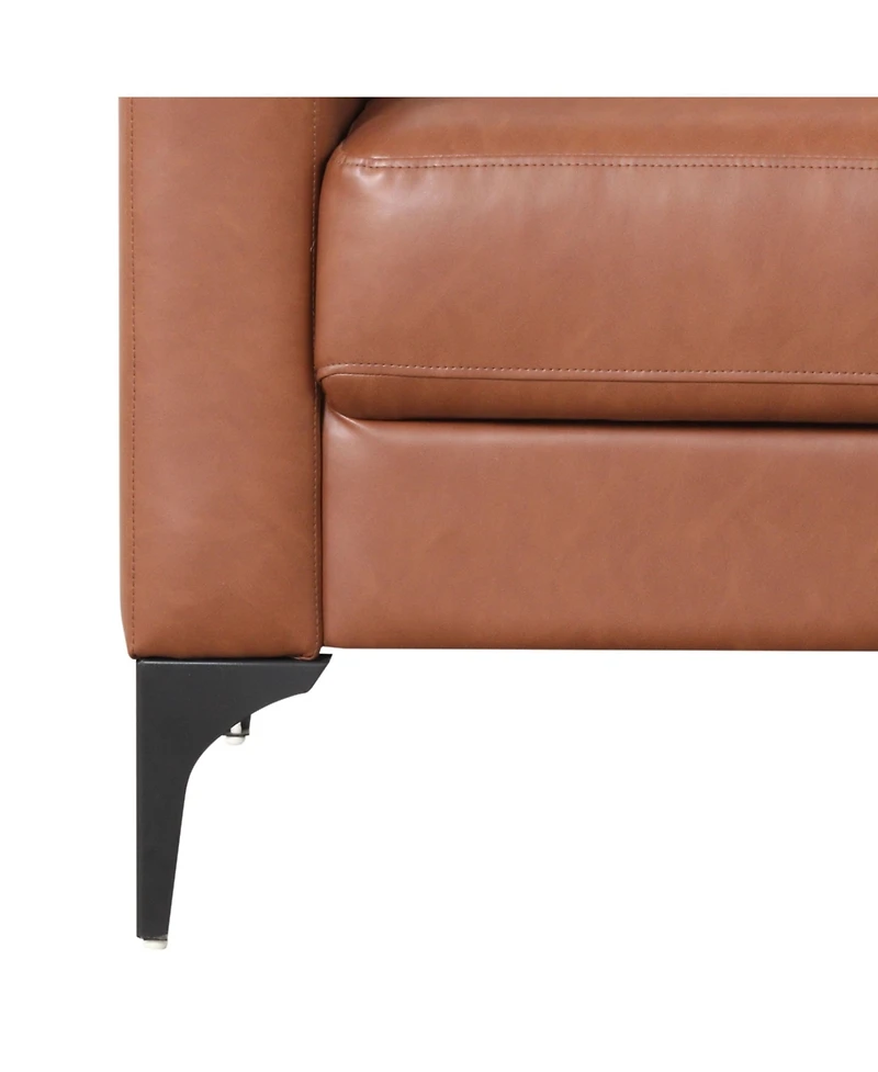 Serta 78" Faux Leather Francis Sofa
